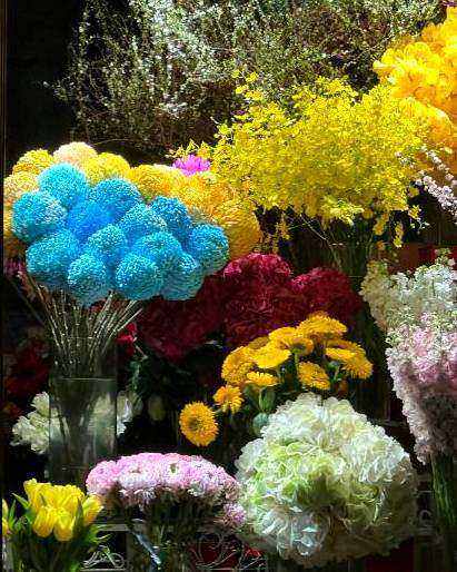 Bouquet with native foliage